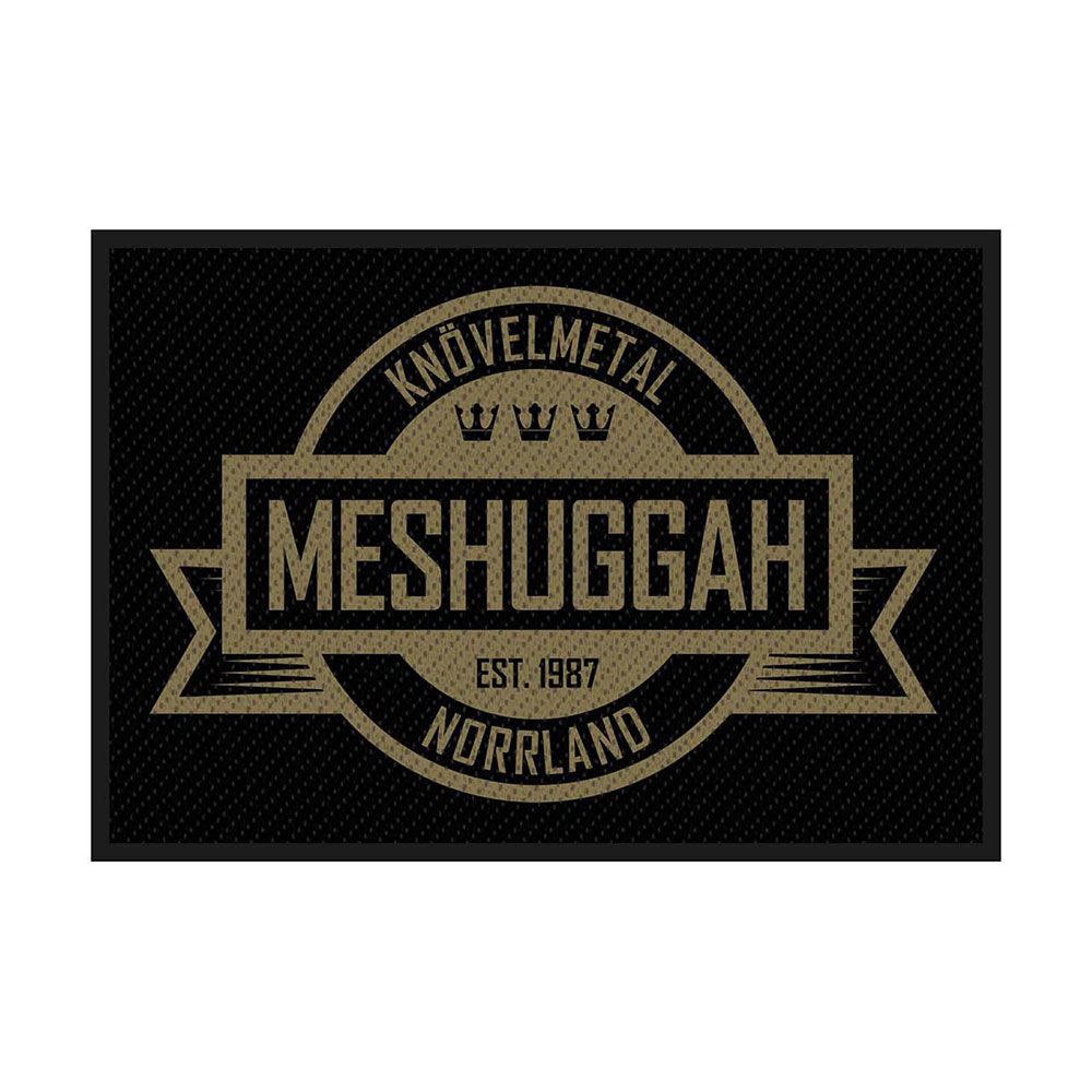 Meshuggah Woven Patch[Logo]